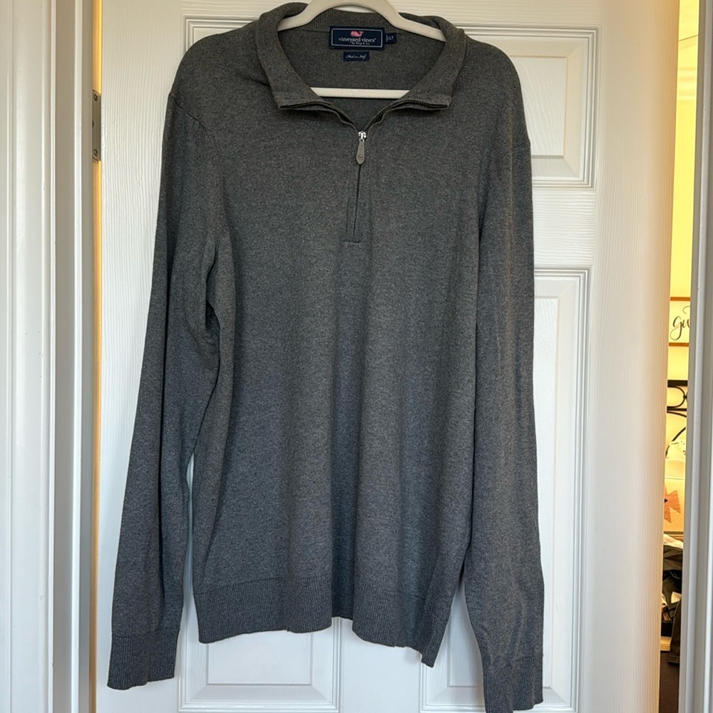 Vineyard Vines Italian Cashmere Blend Quarter-Zip